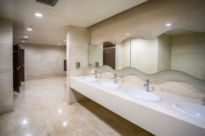 Spacious Bathroom Layout